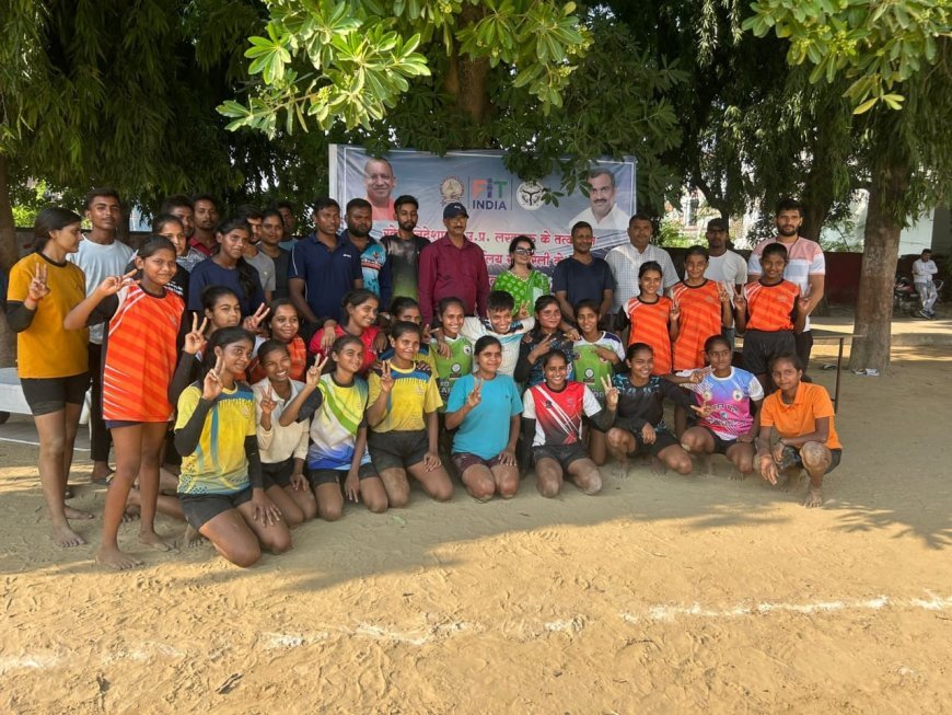 Rae Bareilly: 8 कबड्डी टीमों के मैच में स्टेडियम टीम ने बाजी मारी, 35-21 से हराया