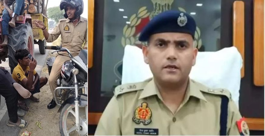 SP's Action in Hardoi: एसपी ने रिश्वत मांगने पर आरक्षी को लाइन हाजिर किया