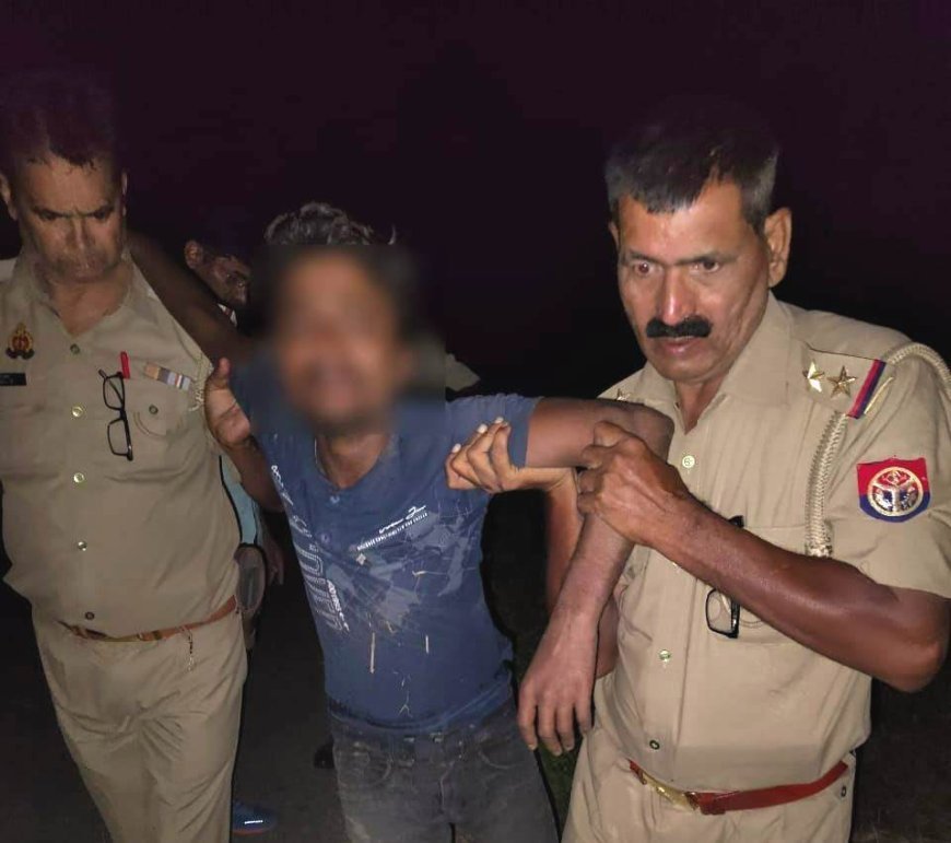 Hathras: सासनी पुलिस व एसओजी टीम ने पशु चोरों से हुई मुठभेड़, दो पशु चोर घायल