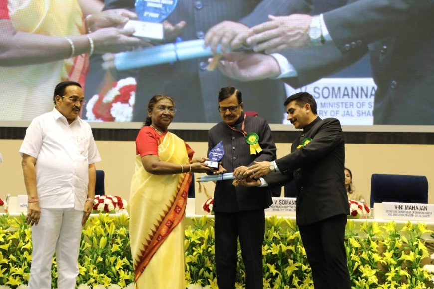 UP bags National Water Award for outstanding water management
