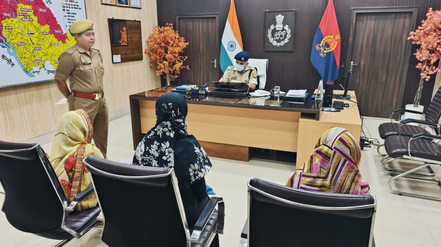 Hardoi: जनसुनवाई के दौरान 27 शिकायतों को एसपी ने सुना, शीघ्र निराकरण के आदेश