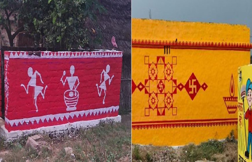 वनटांगिया दीपोत्सव-2024: योगी सरकार की पहल, दीपावली पर चटख रंगों से जगमगाएंगे वनटांगिया गांव ।  