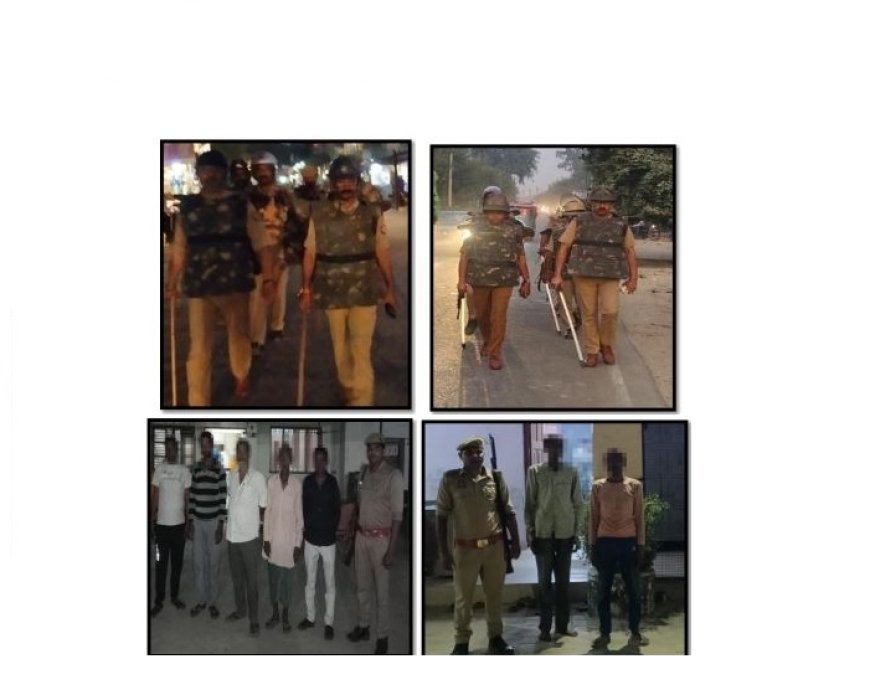 Hardoi News: खुली जगहों पर शराब पीने के मामले में 09 हिरासत में, 25 स्थानों पर 249 संदिग्धों को चेक किया