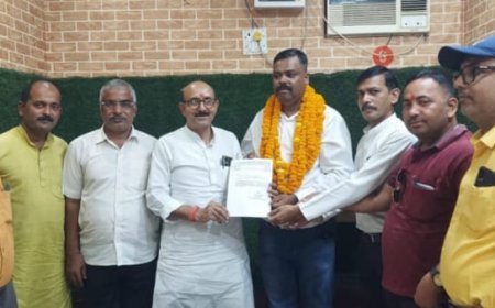 Ghazipur News: जिलाध्यक्ष चुने गये अभिषेक सिंह, पत्रकारों के उत्थान एवं कल्याण के लिए विस्तार से चर्चा