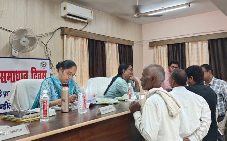 Hardoi News: समाधान दिवस पर 20 में से 7 शिकायतों का त्वरित निराकरण, अनुपस्थित अधिकारियों को लेकर सीडीओ ने जताई नाराजगी