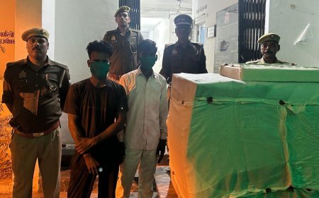 Hardoi News: बंद फैक्ट्री से सामान चोरी करने पर 2 गिरफ्तार