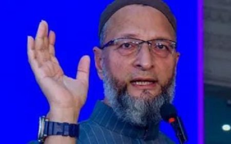 Political News: पीएम मोदी के बयान पर भड़के ओवैसी, 'एक है तो सेफ हैं' वाले बयान पर दिया जवाब।