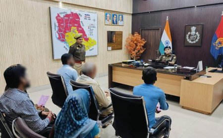 Hardoi: एसपी ने जनसुनवाई के दौरान कुल 69 शिकायतों को सुना