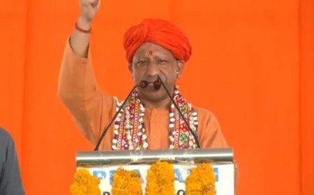 Political News: सीएम योगी का तंज- ड्राइविंग सीट पर बैठने के लिए महाअघाड़ी में छीना झपटी।