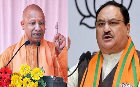 Political News: सीएम योगी और जेपी नड्डा ने जनसभा को किया संबोधित, MVA पर साधा निशाना।