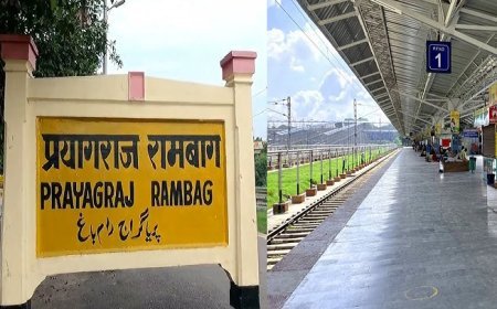 प्रयागराज जंक्शन और रामबाग रेल लाइन में इलेक्ट्रॉनिक इंटरलॉकिंग से महाकुंभ में ट्रेनों का परिचालन होगा आसान ।