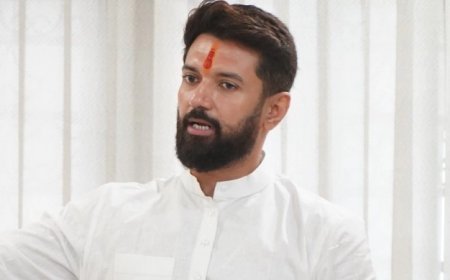 Political News: चिराग पासवान ने कांग्रेस पर साधा निशाना, बोले- इन्होंने बाबा साहब का अपमान किया।