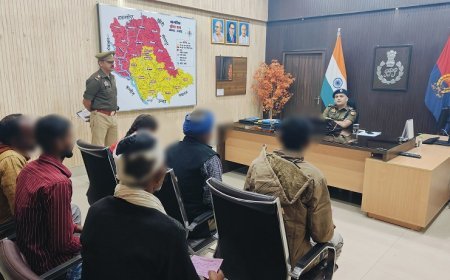 Hardoi News: एसपी ने जनसुनवाई के दौरान 26 शिकायतों को सुना।