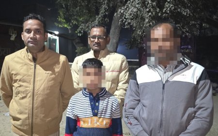 Hardoi News: गुमशुदा बच्चे को पुलिस ने 8 घंटे में खोजकर पुलिस को सौंपा। 