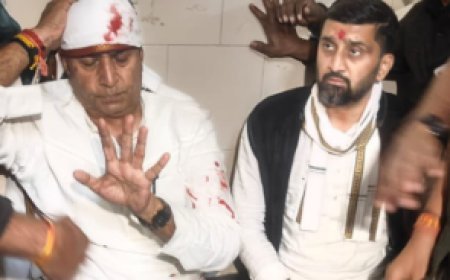 पूर्व गृह मंत्री अनिल देशमुख की कार पर पथराव, सिर फटा, अस्पताल में भर्ती