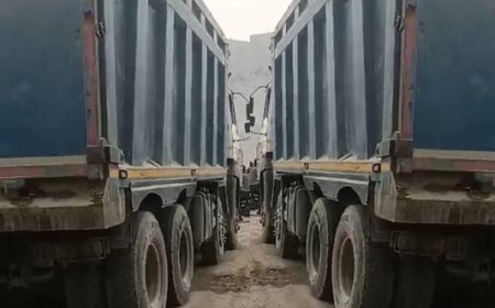 Uttarakhand News: बिना रॉयल्टी रेत भरा ओवरलोड डंपर सीज। 