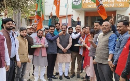 Hardoi News: एनडीए गठबंधन ने महाराष्ट्र और यूपी उपचुनाव में लहराया परचम। 