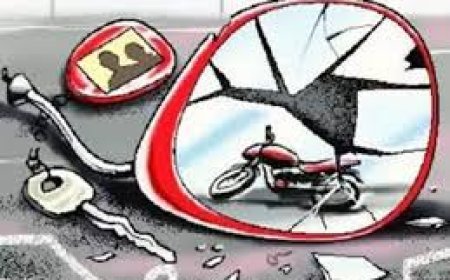 हरदोई: पैदल जा रहे किसान को बाइक सवार ने मारी टक्कर, मौत