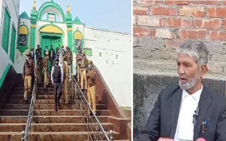 संभल बड़ी खबर: जामा मस्जिद सदर को हिरासत में लिया गया, संगीनों में साये में सांसे ले रहे लोग, हिंसा पर लगाम लगाने को फोर्स प्रयासरत। 