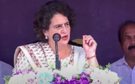 Political News: संभल की घटना पर प्रियंका गांधी ने सरकार को उठाए सवाल।