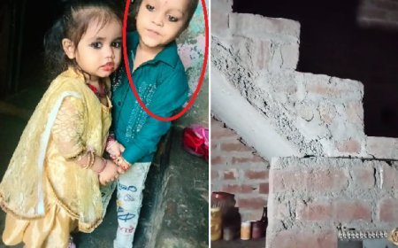 Hardoi News: इकलौते बेटे की दर्दनाक मौत- सीढ़ियों से गिरकर 5 वर्षीय मासूम अरनव की दर्दनाक मौत।