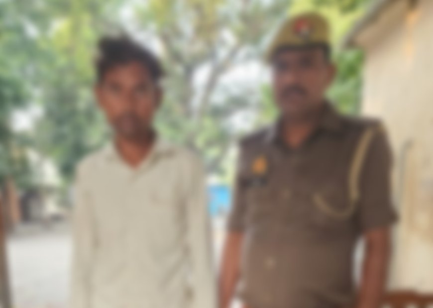 Hardoi News: अवैध तमंचे के साथ पुलिस ने दबोचा