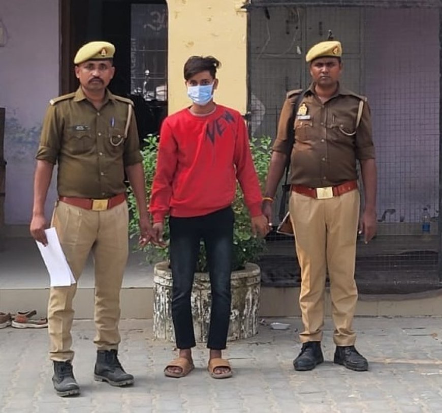 Hardoi News: सोशल मीडिया पर की आपत्तिजनक टिप्पणी, पुलिस ने पकड़ा