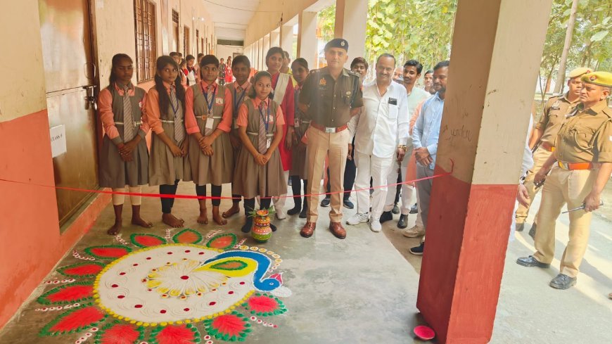 Hardoi News: रंगोली, प्रश्न मंच व वाद विवाद प्रतियोगिता का आयोजन, एसपी ने किया शुभारंभ