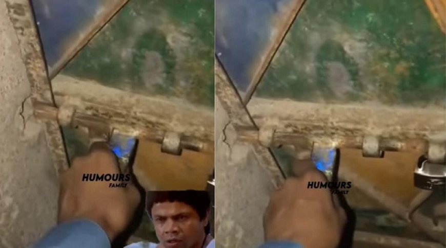 Viral News: ताला लगाने की ऐसी जुगाड़ देखकर चकरा जाएगा आपका दिमाग, देखें वीडियो।