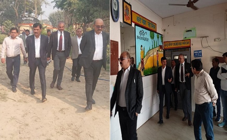 Hardoi News: जिला जज व जिलाधिकारी ने किया संप्रेक्षण गृह का संयुक्त निरीक्षण। 