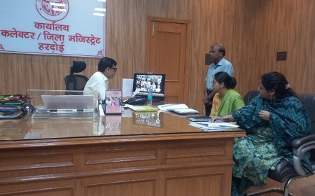 Hardoi News: आईजीआरएस में जनपद को मिला प्रदेश में तीसरा स्थान। 