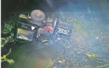 Rampur: झगड़े की सूचना पर जा रही यूपी 112 की गाड़ी गिरी नाले में, हादसे में महिला आरक्षित की हुई मौके पर मौत