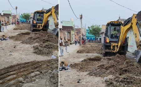 Maswasi News: नगर पंचायत की टीम ने वार्ड सात में स्थाई अतिक्रमण हटाकर मलवे को किया जब्त। 