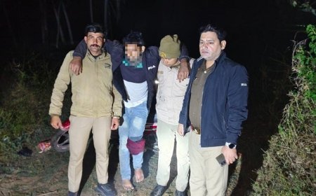 Bijnor News: गौकशी की सूचना पर पहुची पुलिस पर अभियुक्तों ने किया फायर, एक हिस्ट्रीशीटर घायल।