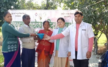 Uttarakhand News: ब्लड प्रेशर ब्लड शुगर की नि:शुल्क जांच की। 