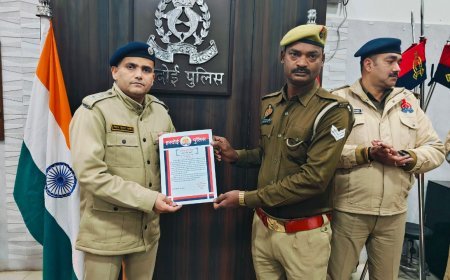 हरदोई: बेहतर पुलिसिंग करने वाले 43 पुलिसकर्मियों को मिला सम्मान, एसपी ने सराहा