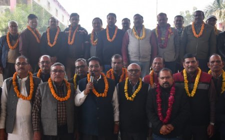 कानपुर: माध्यमिक शिक्षक संघ शर्मा गुट का वार्षिक जनपदीय निर्वाचन एवं जिला कार्यकारिणी का गठन