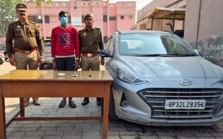 हरदोई: पुलिस ने पकड़ा सूट बूट वाला चोर, लग्जरी कार से चलता था और करता था चोरी