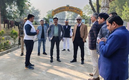 Hardoi News: जिला जज व जिलाधिकारी ने संप्रेक्षण गृह का किया संयुक्त निरीक्षण। 