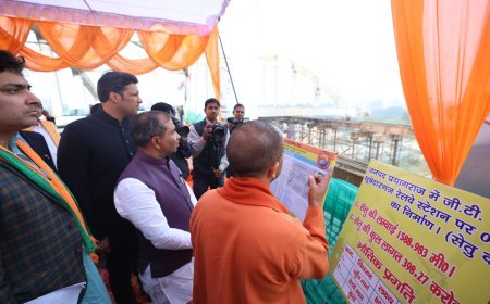 सीएम योगी ने एयरपोर्ट पर भी तैयारियों का लिया जायजा, जनवरी के प्रथम सप्ताह तक कार्य पूरा करने के दिए निर्देश 