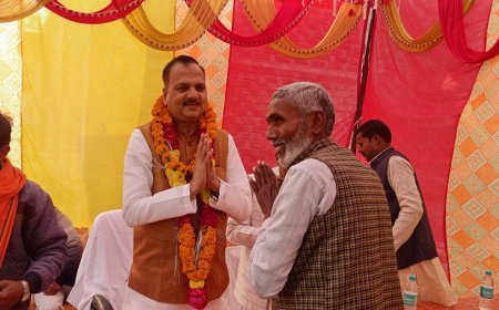 Hardoi News: जन संवाद कार्यक्रम में विधायक ने क्षेत्रीय जनों से किया संवाद। 