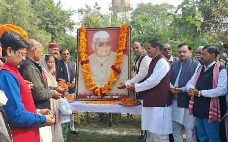 Hardoi News: 16 वीं पुण्यतिथि पर याद किए गए पूर्व सांसद ठाकुर धर्मगज सिंह।