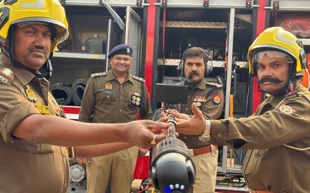 Mahakumbhnagar: State-of-the-art multi disaster response vehicle deployed at Mahakumbh