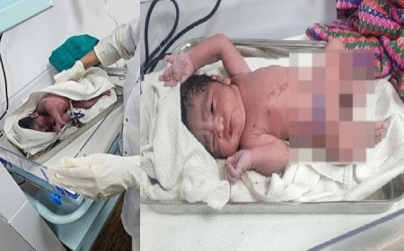 महाकुम्भनगर:  महाकुम्भ के सेंट्रल हॉस्पिटल में हुई पहली डिलीवरी, महाकुम्भ मेला क्षेत्र के परेड में स्थित अस्थाई अस्पताल में महिला ने दिया बालक को जन्म। 