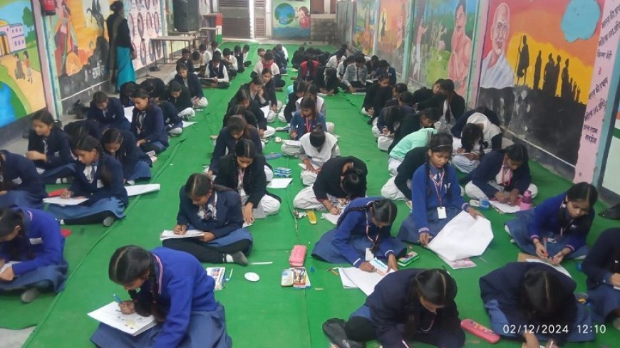 Hardoi News: श्री डाल सिंह मेमोरियल स्कूल में प्रदूषण नियंत्रण दिवस पर पेंटिंग प्रतियोगिता का हुआ आयोजन।