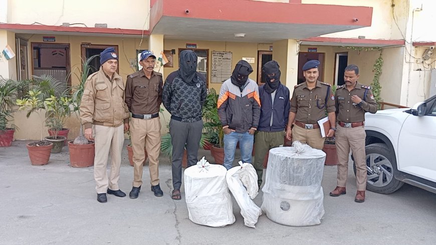 Uttarakhand: चोरी की योजना बनाते तीन युवकों को पुलिस ने किया गिरफ्तार