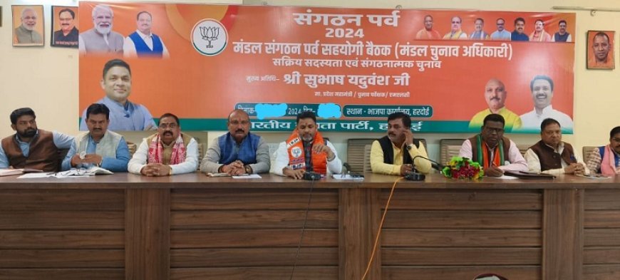 Hardoi News: कांग्रेस हो या समाजवादी पार्टी वहां सिर्फ परिवारवाद और जाति विशेष के लोगों का ही भला हो सकता है- सुभाष यदुवंश