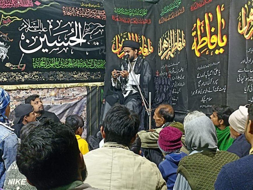 Hardoi News: औरतों के लिए मिसाल है फातिमा- मौलाना सैय्यद सुहेल