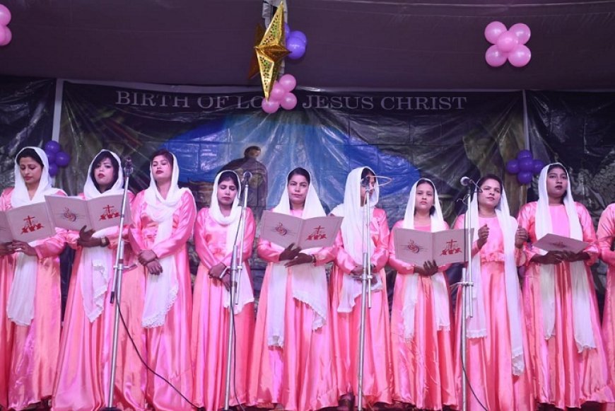 Kanpur News: इंडिया चर्च ऑफ गॉड कानपुर के द्वारा क्रिसमस के उपलक्ष्य में विशेष क्रिसमस कार्यक्रम का आयोजन। 