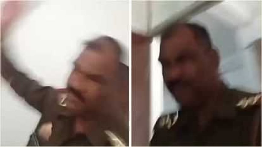 Jhansi News: इंस्पेक्टर ने फरियादी पर बरसाए थप्पड़, एसपी ने सस्पेंड किया। 